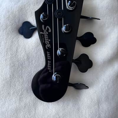 Squier Contemporary Active Jazz Bass V HH - Gunmetal Metallic image 8