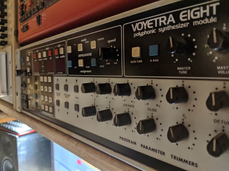 Octave Plateau  Voyetra 8 Polyphonic Synth 80s image 1