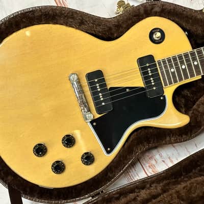 Gibson 1957 Les Paul Special Reissue TV Yellow VOS Custom Shop B-Stock Blem Auth Dlr 8lb8oz #222 image 7