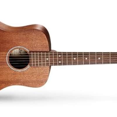 Cort - AD Mini M All Mahogany Acoustic Guitar With Gig Bag, Open Pore image 1