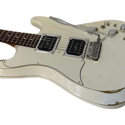 Fiam Guitars Mirari F5 2022 Aged White over Gold, by past Ronin luthier Izzy Lugo (Authorized Fiam Dealer) image 2