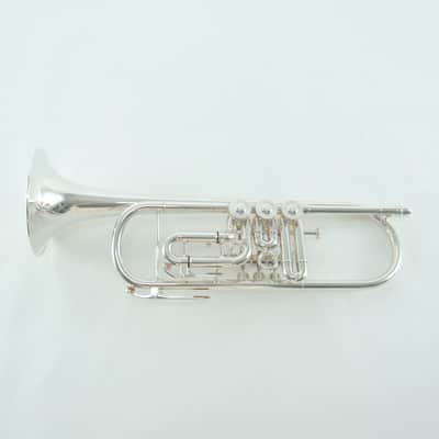 Yamaha Model YTR-938FFMS Custom Bb Rotary Trumpet SN 0086 SUPERB image 9