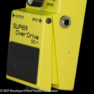 Boss SD-1 SUPER Overdrive 1985 s/n 561800 Japan as used by The Edge of U2 image 6