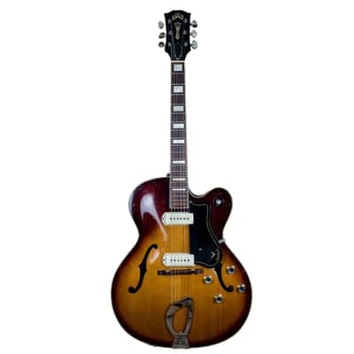 ギター Guild X-175B Guild X-175B Manhattan Hollowbody Archtop Electric Guitar With