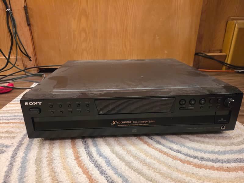 Sony Compact disc player cdp-ce375