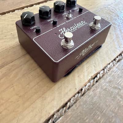 Mythos Pedals Herculean Deluxe Overdrive 2024 - Present - Maroon image 2