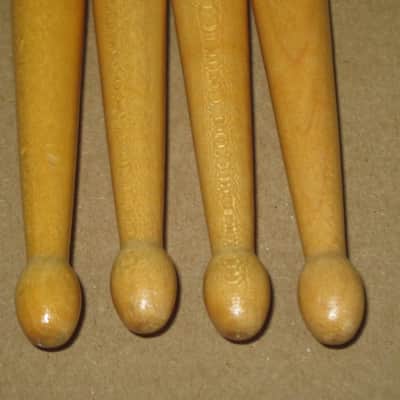 TWO Pairs (new old stock) very near A+ condition Regal Tip SG-A sticks: maple wood / natural stain finish (with paper sleeve packaging) from 2000s / 2010s image 5