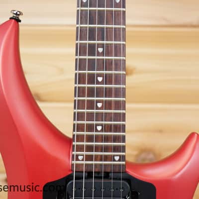 Sterling MAJ100 John Petrucci Signature Majesty - Ice Crimson Red With Gig Bag image 3
