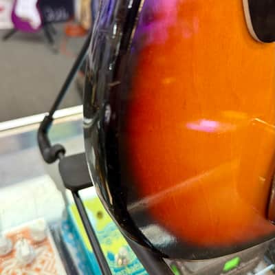 Teisco Shark Fin Bass Made In Japan, Burst Vintage '60s- Pre Owned image 9