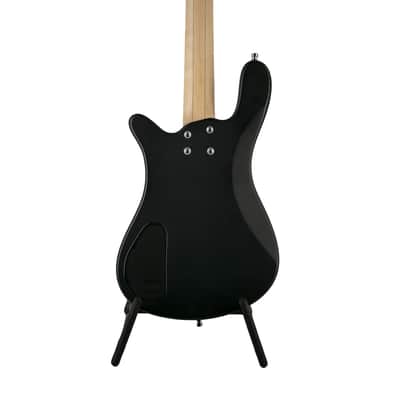 Warwick RockBass Artist Line Robert Trujillo Signature 4-String Bass Guitar, Black Satin (No Bag), RBG55851619 image 5