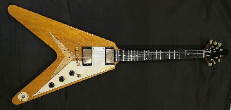 Sonicguitars Flying V Korina 1958 aged replica 2020 on request image 1