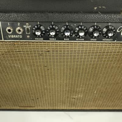 1966 Fender Vibrolux Reverb AA864 Combo Amplifier *FULLY SERVICED/ALL ORIGINAL* image 7