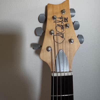 PRS SE Silver sky 2022- Moon white imagen 9