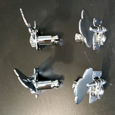 4 Chrome Gear Bass 2+2 tuner, reversible, 14mm image 3