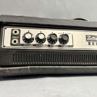 Kustom III Vintage Bass Head 1970's - Black Model: 111-b image 2