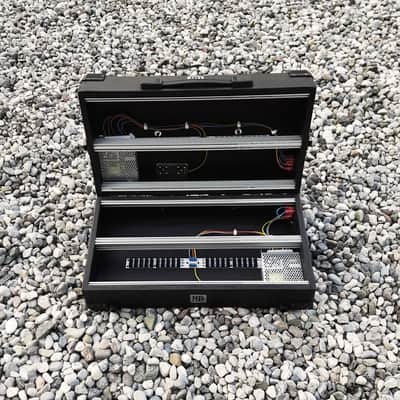 (2x6U) 12U Eurorack Case Powered, 84 or 104 hp, modular synthesizer, patched resealable image 8