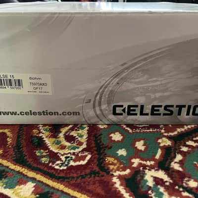 Celestion T5970 Pulse 15" 400-Watt Replacement Bass Speaker - 8 Ohm 2010s - Black image 8