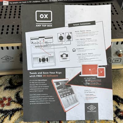 2022 Universal Audio - OX Amp Top Box - ID 5892 image 11