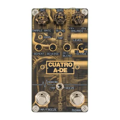 Maneco Labs Cuatro A De Delay + Reverb Pedal [DEMO] image 1