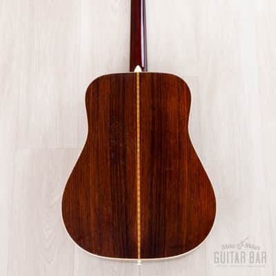 1951 Martin D-28 Vintage Dreadnought Acoustic Guitar, Martin Factory Serviced w/ Case image 3