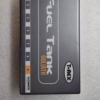 T-Rex Fuel Tank Goliath (450mA 5x (9V or 12V)+1x 18V+12VAC) toroidal transformer pedal power supply image 1