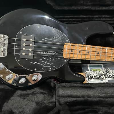 Ernie Ball Music Man StingRay Special 4 H with Roasted Maple Fretboard 2018 - Present - Black Rock image 3