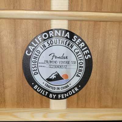 2023 Fender California Series Palomino Vintage - Sienna Sunburst With OHSC image 16