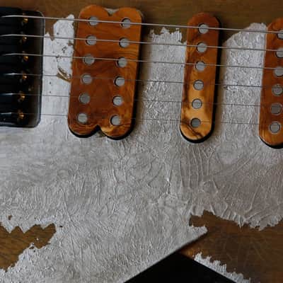 Build to order GB Liuteria Boutique Plié 6 string silver leaf relic edition image 18