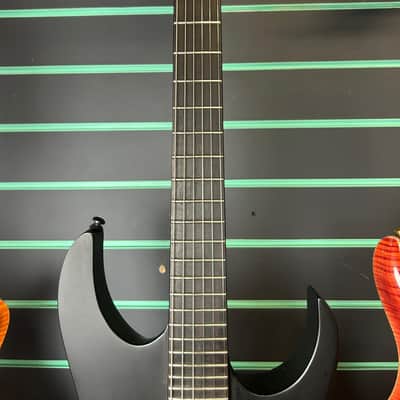 Ibanez RGRTB621 Iron Label Black Flat 2022 Electric Guitar image 9