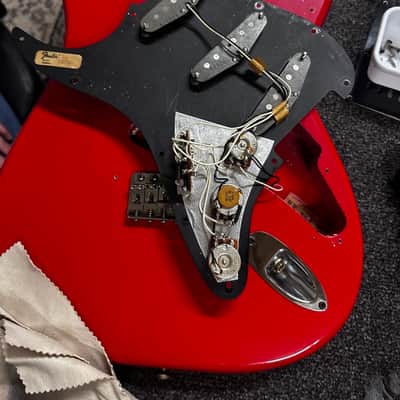 1979 Fender Stratocaster – Original Dakota Red (Cherry Red) – Polverini Case image 24