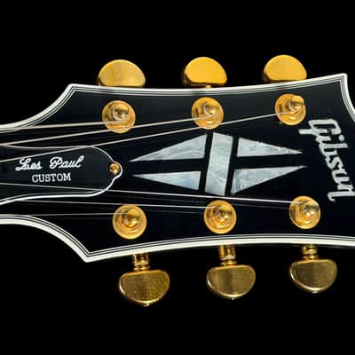 2025 Gibson Les Paul Custom Chambered Custom Shop Murphy Lab Ultra Light Aged ~ Ebony image 12