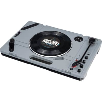 Reloop SPiN Portable Turntable System with Scratch Vinyl image 1