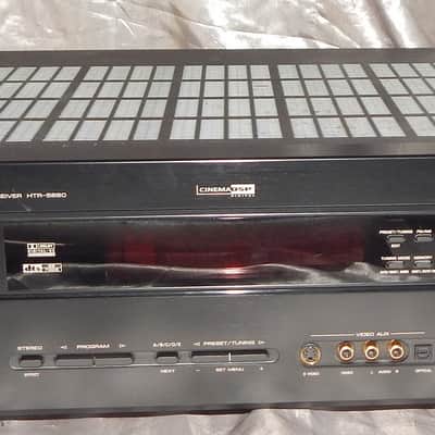 Yamaha HTR-5660 stereo receiver with remote image 1
