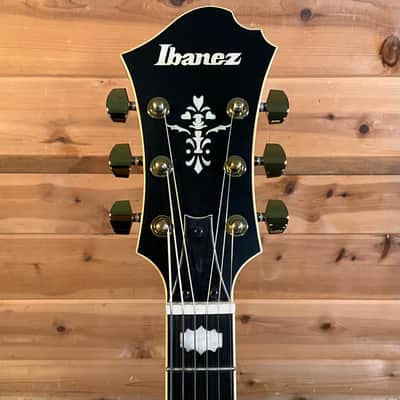 Ibanez Pat Metheny PM3C Signature Hollowbody Electric Guitar - Natural image 3