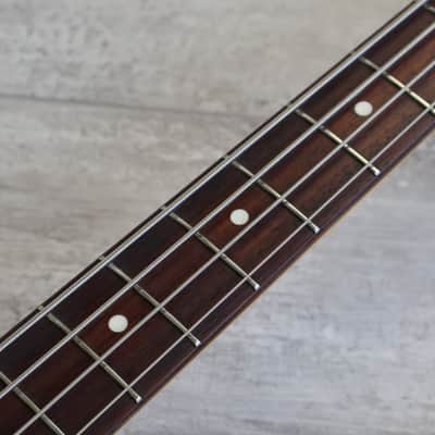 1999 Fender Japan MB98-70SD Mustang Bass (Fiesta Red) image 7