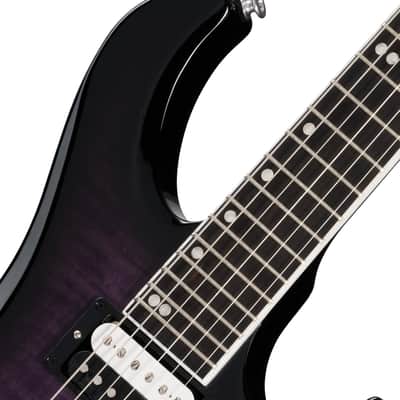 Gibson Victory Figured Top Electric Guitar - Dark Purple Burst image 7