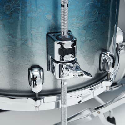 Tama WBS30RS-MBI Starclassic Walnut/Birch Lacquer Shell Kit 3 pcs - Molten Blue Ice Fade/Chrome HW image 16