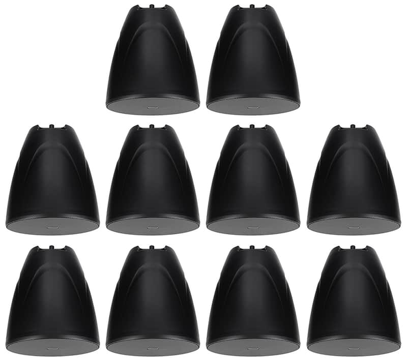 Rockville PEN-80T BLACK 8" 70V 40W Hanging Pendant Speaker Commercial/Restaurant image 1