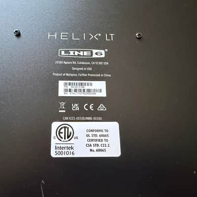 Line 6 Helix LT 2017 - Present - Black (Includes Backpack) image 9
