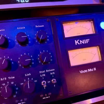 Knif Audio Vari Mu II - Custom Stereo Tube Mastering Compressor (with Amorphous Core Transformer Upgrade) image 2
