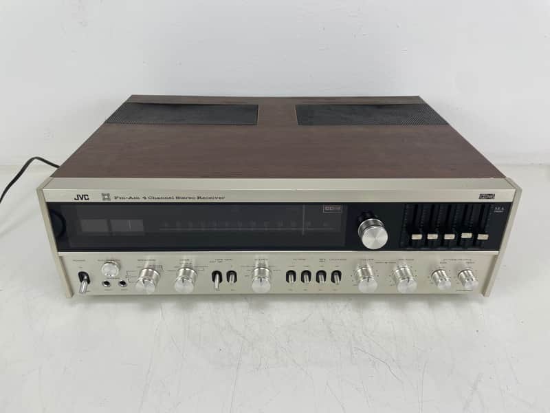 JVC - 4VR-54 4 6X - CD-4 Quadraphonic - 4 Channel Stereo Receiver - Serviced (Repaired) image 1
