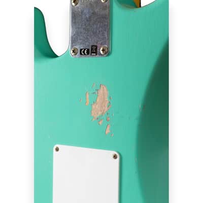 Fender Custom Shop 1960 Strat Relic RW Seafoam Green image 3