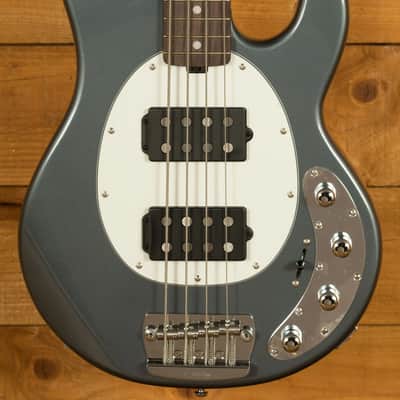 Sterling RAY34HH StingRay HH Bass - Charcoal Frost image 1