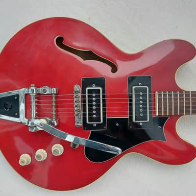 Framus Atlantik Germany Baujahr 1974 E-Guitar Red 6 String Vintage E-Gitarre image 17