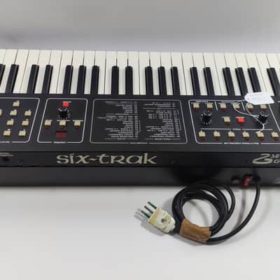 Sequential Six-Trak 49-Key 6-Voice Polyphonic Synthesizer 1984 - 1985 (Serviced / Warranty / Stardust Cover) image 12