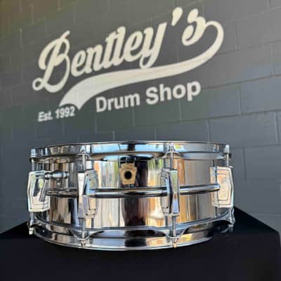 Vintage 60's Ludwig Supraphonic 5.5x14 Snare Drum (Rm 4) image 1