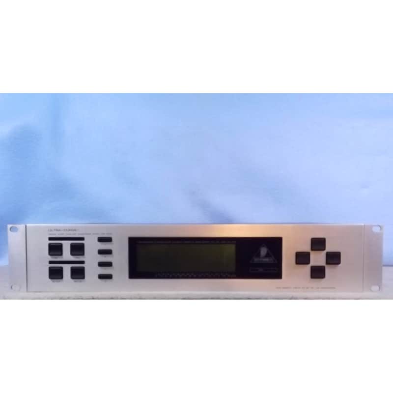 Behringer Ultra-Curve DSP8000 Digital 24-Bit Dual DSP Mainframe Equalizer / Processor 1990s - Silver image 1