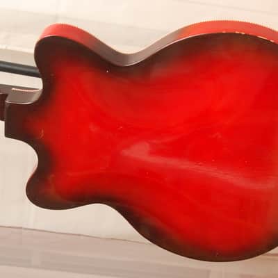 Hüttl Beat King II – 1960s German Vintage Archtop Hollowbody Jazz Guitar image 13