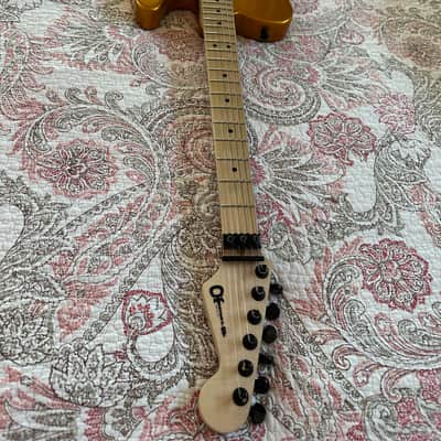 Charvel USA Custom San Dimas Model 2 HH - Gold Metallic image 8