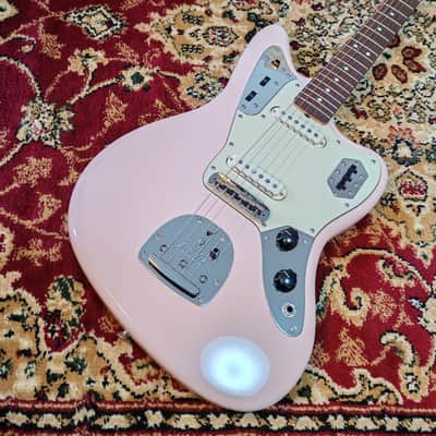 *NEW IN BOX* 2026 Fender Japan FSR Traditional II 60s Jaguar Shell Pink with Matching Headstock, Custom Shop '62 PU, Alder Body , MIJ JD26 image 6